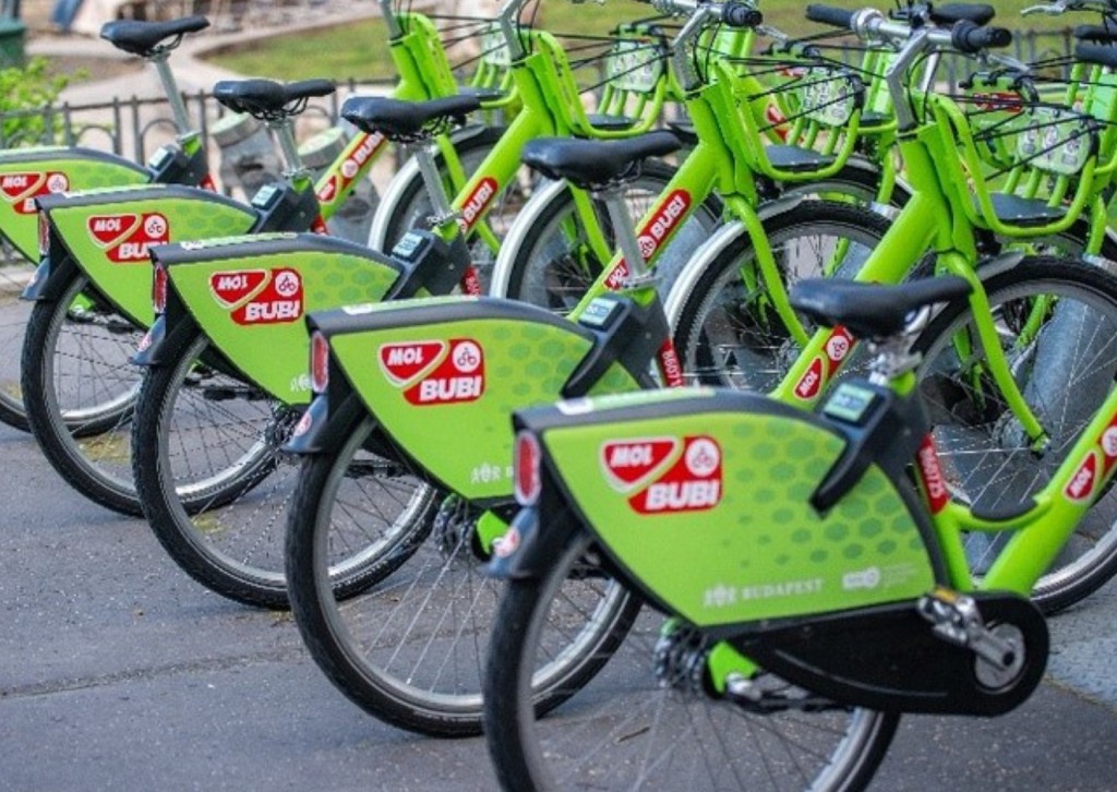 bubi mol biciclette budapest