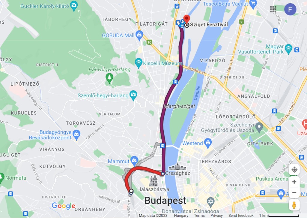 sziget festival déli